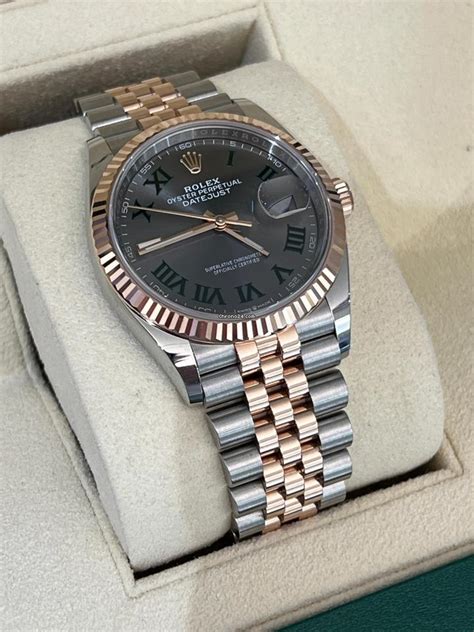 rolex wimbledon oro rosa prezzo|Vendesi Rolex Datejust 36 Wimbledon oro rosa acciaio per .